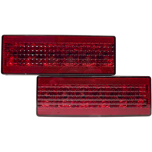 Tecniq 8" Eight Function Box Tail Light