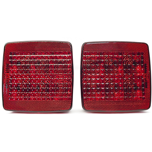 Tecniq 4" Eight Function Box Tail Light