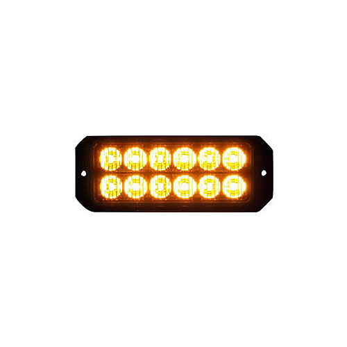 Buyers Products 12 Amber LED 5" Mini Strobe Light - 8891700