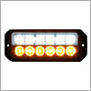 Buyers Products 12 Amber/Clear LED 5" Mini Strobe Light - 8891702