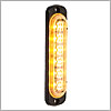 Buyers Products 6 LED, Amber, Vertical Strobe - 8891910