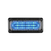 Code 3 3X7 LED Prizm II Perimeter Light With Bezel, Clear Lens and Colored REF8, Amber - 378CABZ-75