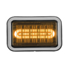 Code 3 4X6 Led Prizm II Perimeter Light with Bezel, Colored Lens and REF8, Green 468ABZ-75