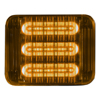 Code 37X9 Led Prizm II Perimeter Light with Colored Lens and REF8, Amber 798A-75