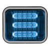 Code 37X9 Led Prizm II Perimeter Light with Bezel, Colored Lens and REF8, Blue 798BBZ-75