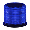 Code 3 Arch 36-Led Beacon With Clear Lens And Colored LEDs, Permanent Mount, Blue - A36-CB