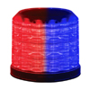 Code 3 Arch 36-Led Beacon Clear Lens And Dual Color LEDs, Permanent Mount, Red/Blue A36-CRB