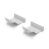 Code 3 Adapter Bracket Adjustable Hook Kit 2011-Present Charger - White - ADJBKT001-W