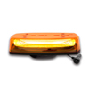 Code 3 Micro Reflex LED Minibar, 11" 12-24V DC, Vacuum Mount, Amber Lens, Amber - C5550AA-VM