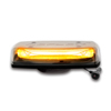 Code 3 Micro Reflex LED Minibar, 11" 12-24V DC, Vacuum Mount, Clear Lens, Amber - C5550CA-VM