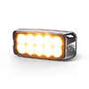 Code 3 CD4080 Series Perimeter Warning Light, 12-24V, Chrome Bezel, Amber - CD4080A