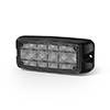 Code 3 CD4080 Series Perimeter Warning Light, 12-24V, Black Bezel, Blue/White - CD4081BW