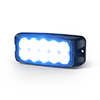 Code 3 CD4080 Series Perimeter Warning Light, 12-24V, Black Bezel, Blue - CD4081B
