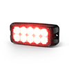 Code 3 CD4080 Series Perimeter Warning Light, 12-24V, Black Bezel, Red - CD4081R