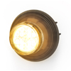 Code 3 14 LED, Hide-A-Blast, 1" MNT, Self-Cont, Amber/White CD9012AW