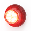 Code 3 15 LED, Hide-A-Blast, 1" MNT, Self-Cont, Red/White CD9012RW