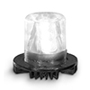 Code 3 Hide-A-Blast Series 9 LED, Concealed Warning Light, 15' cable - white - HB915W