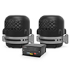 Code 3 Tremor Series 2 Low Frequency Speakers, 1 Amplifier - LF-KIT