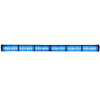 Code 3 Megathin Stick, single color.35", 8 Blue heads, 16" cable with waterproof connector - MTS835S-B
