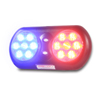 Code 3 Visor Flip light with dual PAR36 LEDs Red/Blue - VFP36RB