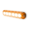 Code 3 XTP single color 6 LED, 12V DC, Amber/Amber - XTP6AA