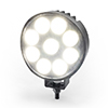 Ecco Heated LED Work Light, Round, 2770 Lumens White - E92005H