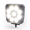 Ecco Heated LED Work Light, Square, 2320 Lumens White - E92006H