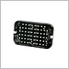 Ecco Red Rounded Rectangle Surface Mount Directional LED - 3910R