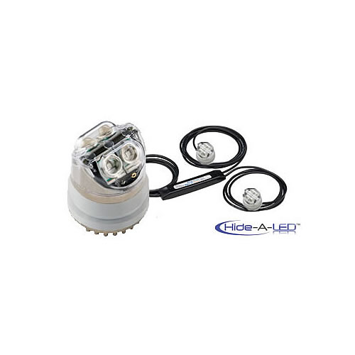 Ecco Pop-in Hide-A-LED Clear/Clear Directional LED 9022CC