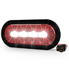 Ecco ED3000 Series Directional LED 6" Oval Stop-Tail-Turn-Reverse, PL3 - ED3060STTR