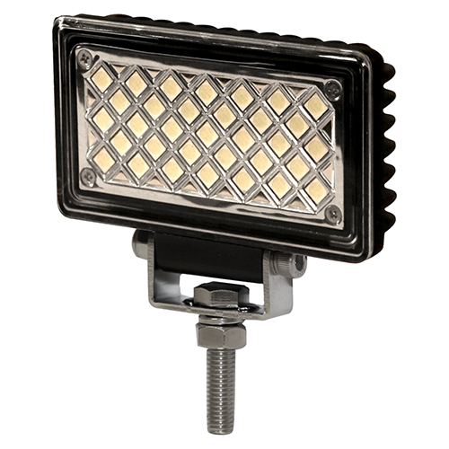 Ecco Worklamp LED (33), Flood Beam, Rectangular, 12-24V DC - EW2019