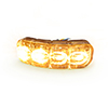 Ecco Directional 8 LEDs, Flexible, Surface Mount, Dual Color, 12-24VDC, Amber/White - ED3793AW