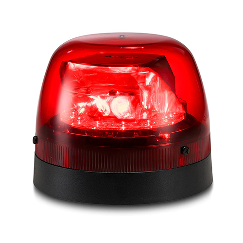 Federal Signal Solaris LED Rotator Beacon, Permanent, 1-Inch Pipe Mount - 262650-04