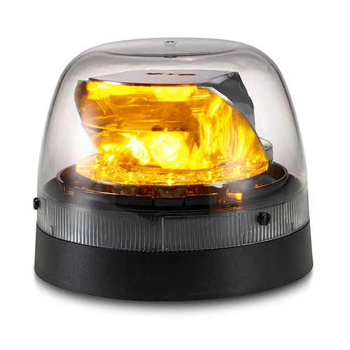 Federal Signal Solaris LED Rotator Beacon, Permanent, 1-Inch Pipe Mount - 262650-25