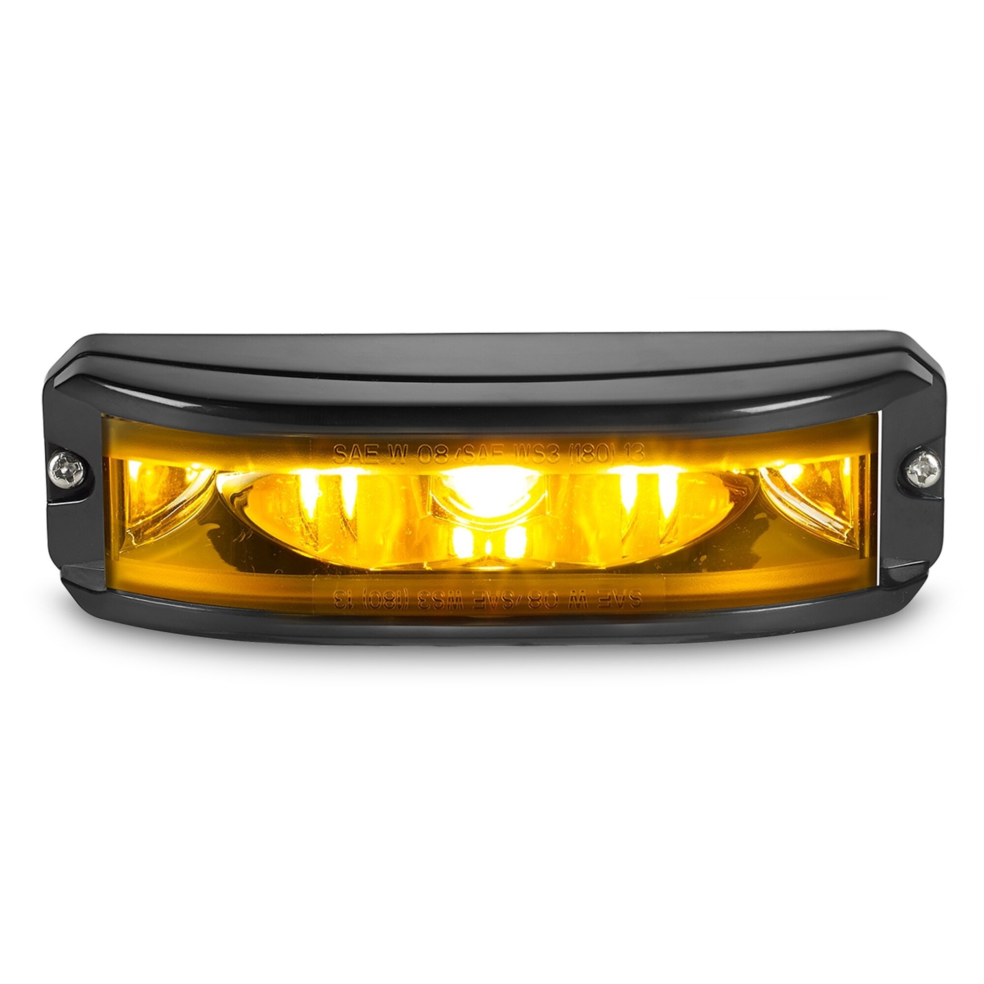 Federal Signal Micropulse 9, Wide Angle, Amber MPSW9-A