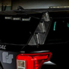 Federal Signal MicroPulse Lighting System, D-Pillar, 2021-2025 Dodge Durango, Red/Blue/White - ELSD-DUR21RBW