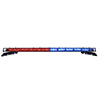 Federal Signal 44" Integrity Light Bar, Red/Blue/White - INTG44J-PF3L