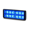 Federal Signal MicroPulse Ultra Perimeter Light, Dual Color, 24-Led, Blue/Amber - MPS122U-BA