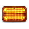 Federal Signal Flashing Amber, Amber Lens - QL64-AA