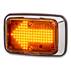 Federal Signal Turn Arrow, 6X4, Amber - QL64-ARROW
