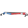 Federal Signal Valor Emergency Vehicle Light Bar, 55", Red/Blue/White, Hook Mount - VALR51J-P1BH