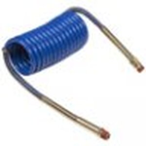 Grote Accessory Line 15' Air Coil, Blue with 12" Leads And Brass Handle - 81-0015-HB