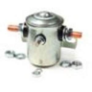 Grote Accessory Line Solenoid, 85 Amp, 12V, Continuous Duty, 3 Terminal Ground - 82-0308