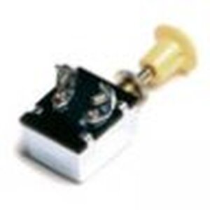 Grote Accessory Line Push Pull Switch, 15 Amp, 2 Screw, On/Off - 82-2102
