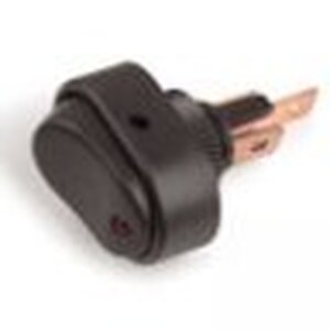 Grote Accessory Line Rocker Switch, LED, 30 Amp, 3 Blade, Blue - 82-2137