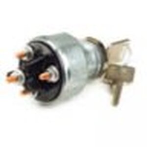 Grote Accessory Line Ignition Switch, 4 Position, Spring Return Auxiliary, Glow Plug Warmer - 82-2158