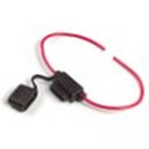 Grote Accessory Line Fuse Holder - For Miniature Blade Fuses, 12 GA, 30 Amp with Cap - 82-2241