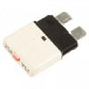 Grote Accessory Line Circuit Breaker for Standard Blade Fuses, Type III, 25A - 82-2358