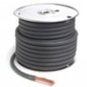 Grote Accessory Line Battery Cable, Black, 2/0 GA, 50' Spool - 82-5701