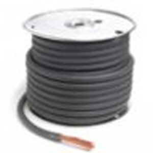 Grote Accessory Line Battery Cable, Black, 1/0 GA, 50' Spool - 82-5704
